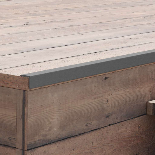 vidaXL 5 pcs Decking Angle Trims WPC 170 cm Grey