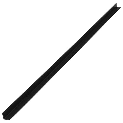 vidaXL 5 pcs Decking Angle Trims WPC 170 cm Black