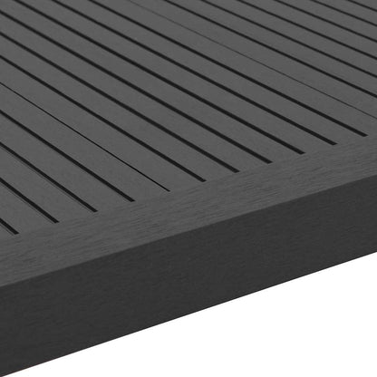 vidaXL 5 pcs Decking Angle Trims WPC 170 cm Black