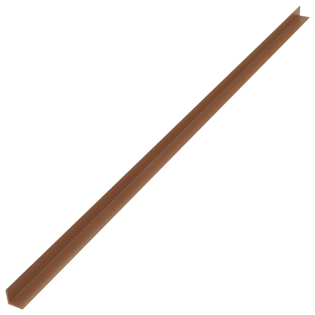 vidaXL 5 pcs Decking Angle Trims WPC 170 cm Teak Colour