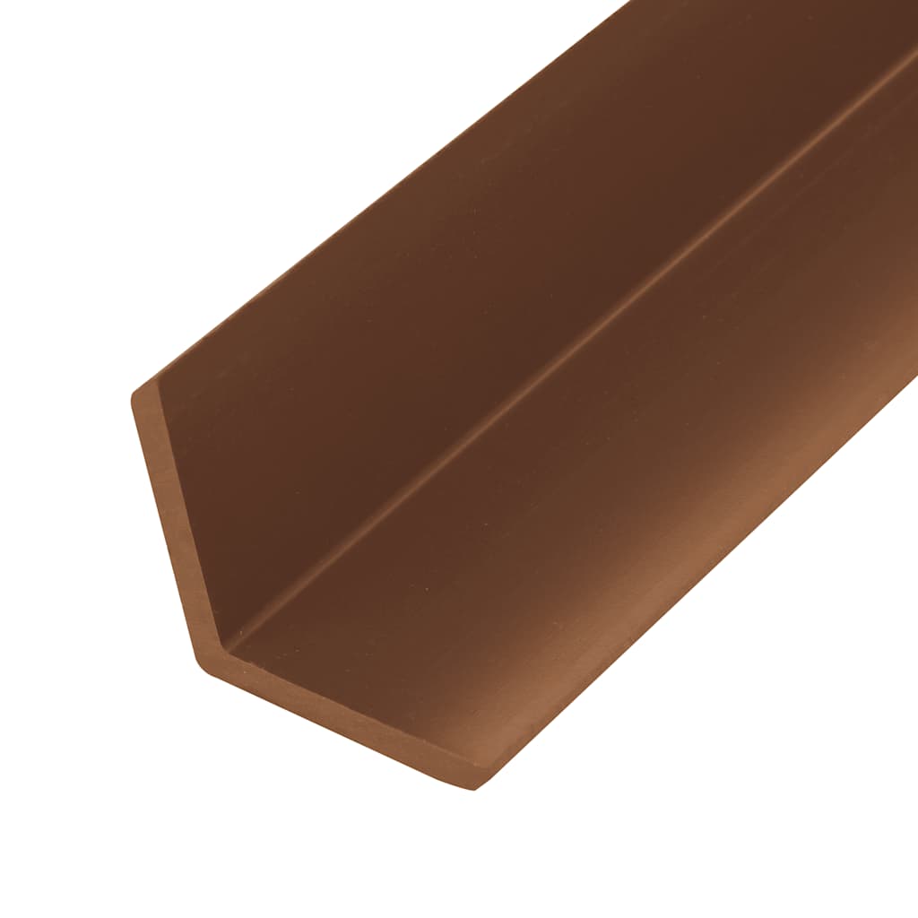 vidaXL 5 pcs Decking Angle Trims WPC 170 cm Teak Colour