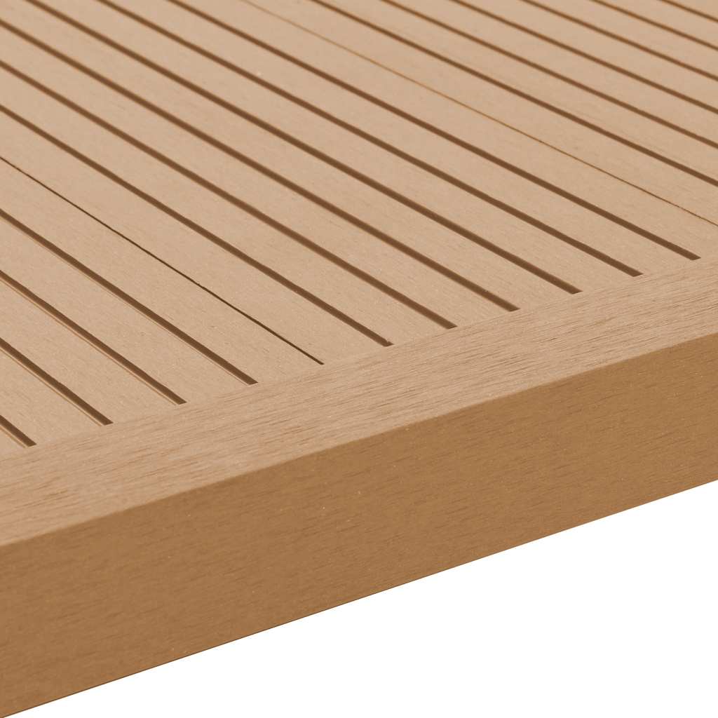 vidaXL 5 pcs Decking Angle Trims WPC 170 cm Teak Colour