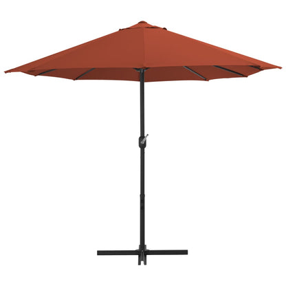 vidaXL Garden Parasol | Terracotta | Polyester | Extra Large