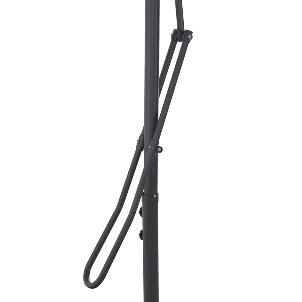 44881 vidaXL Outdoor Parasol with Steel Pole 250x250 cm Green