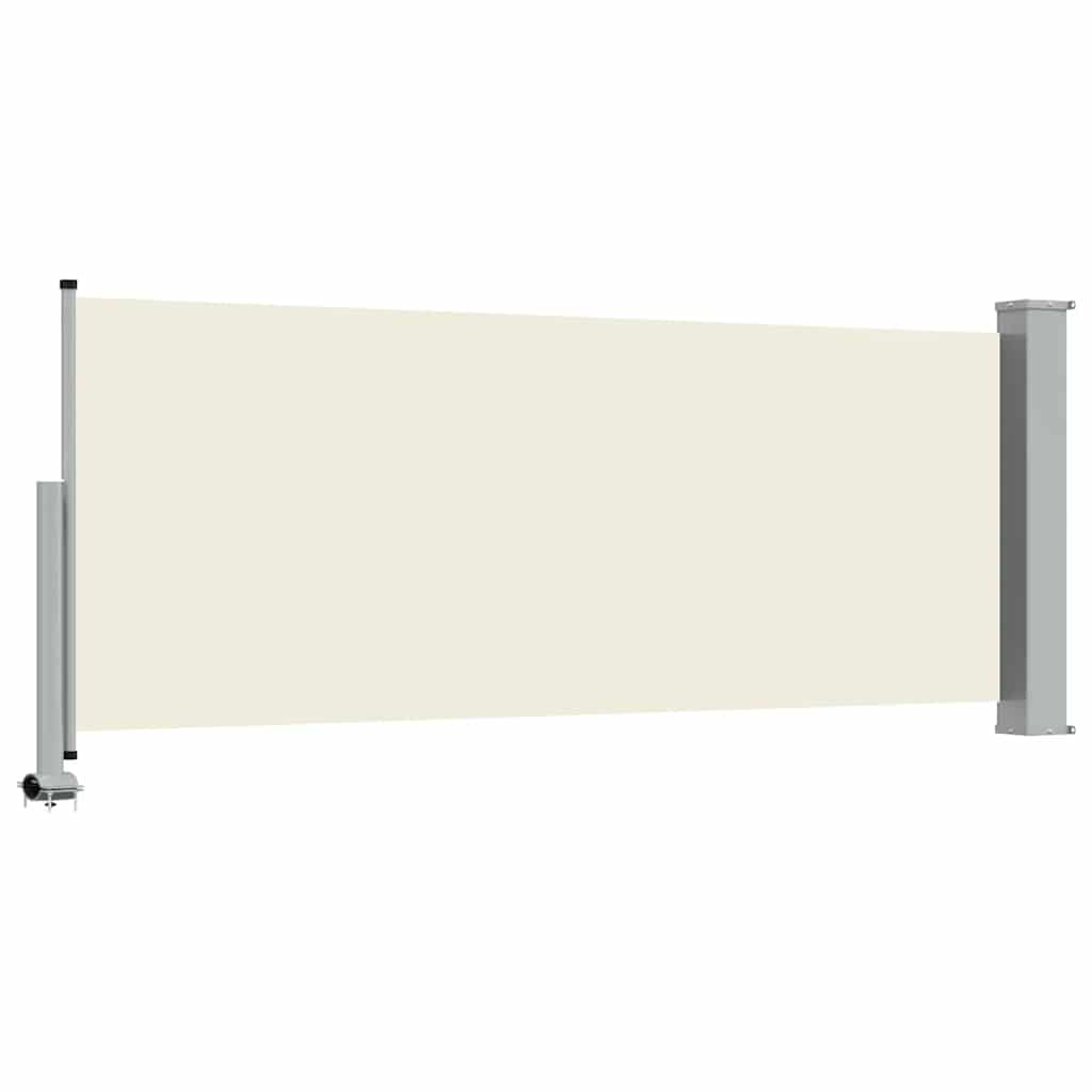 vidaXL Patio Retractable Side Awning 100 x 300 cm Cream