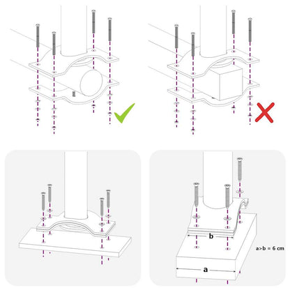 vidaXL Patio Retractable Side Awning 120 x 300 cm Cream