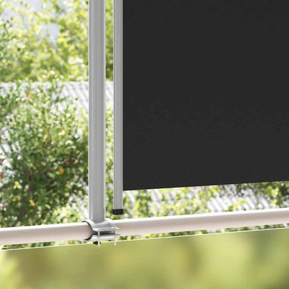 45190 vidaXL Patio Retractable Side Awning 140 x 300 cm Black