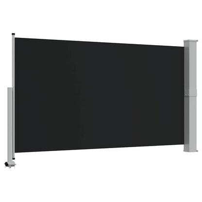 45190 vidaXL Patio Retractable Side Awning 140 x 300 cm Black