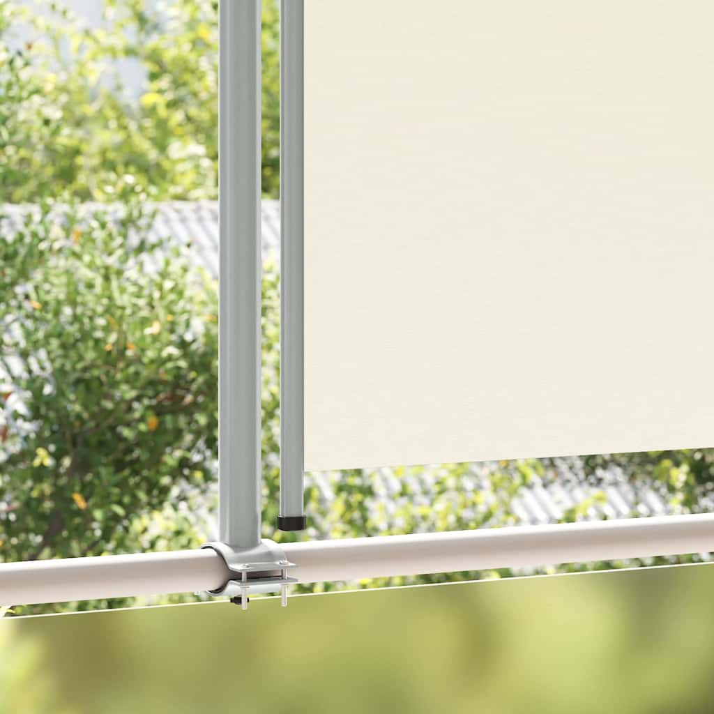 45191 vidaXL Patio Retractable Side Awning 140 x 300 cm Cream