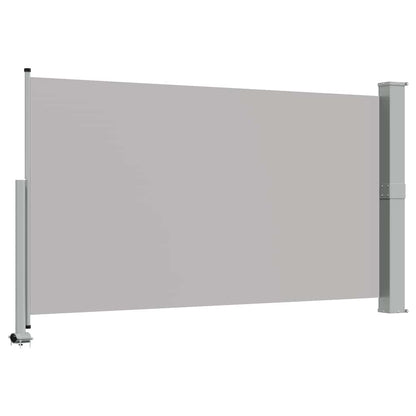 45192 vidaXL Patio Retractable Side Awning 140 x 300 cm Grey
