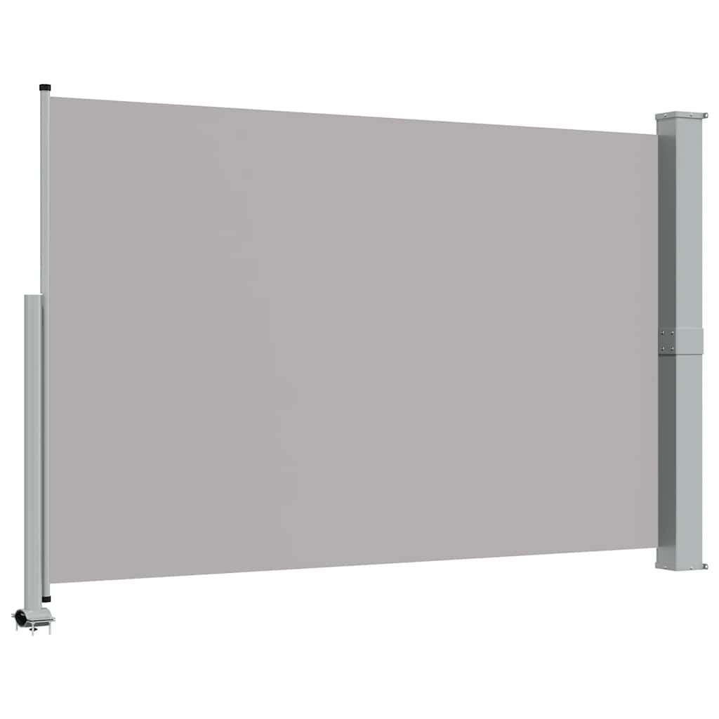 vidaXL Patio Retractable Side Awning 160 x 300 cm Grey