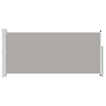 vidaXL Retractable Side Awning 140 x 314 cm Grey