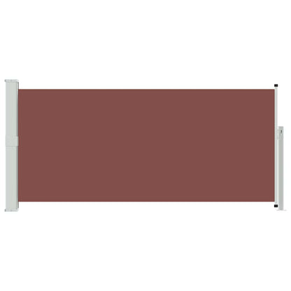45358 vidaXL Retractable Side Awning 140 x 300 cm Brown