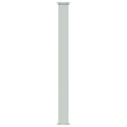 vidaXL Retractable Side Awning 117x314 cm Black
