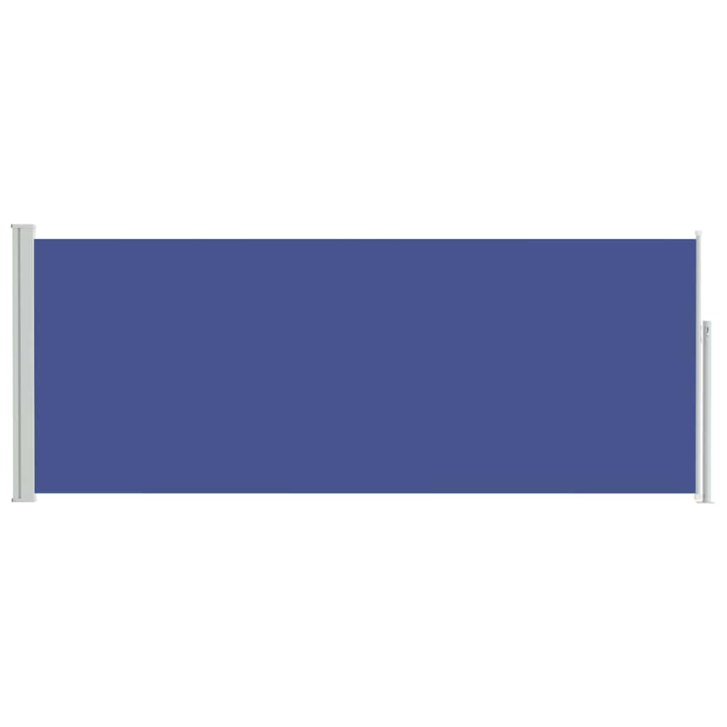 vidaXL Retractable Side Awning 120 x 300 cm Blue