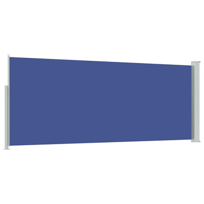 vidaXL Retractable Side Awning 120 x 300 cm Blue