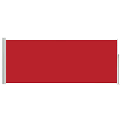 vidaXL Retractable Side Awning 120 x 300 cm Red
