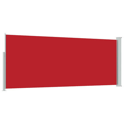 vidaXL Retractable Side Awning 117x314 cm Red