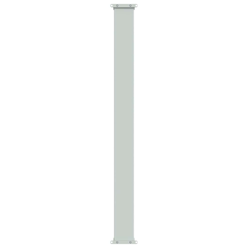 vidaXL Retractable Side Awning 117x314 cm Grey