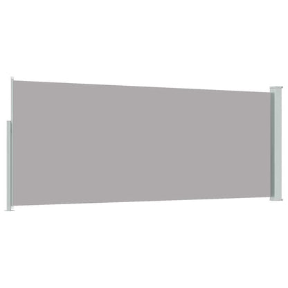 vidaXL Retractable Side Awning 117x314 cm Grey