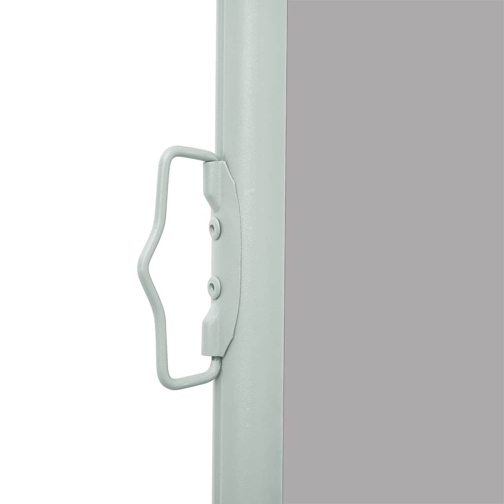 vidaXL Retractable Side Awning 117x314 cm Grey