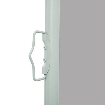 vidaXL Retractable Side Awning 117x314 cm Grey
