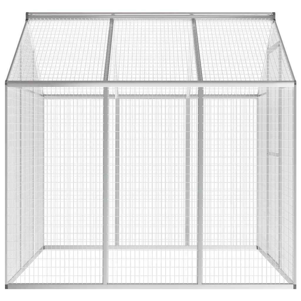 vidaXL Outdoor Aviary Aluminium 183x178x194 cm