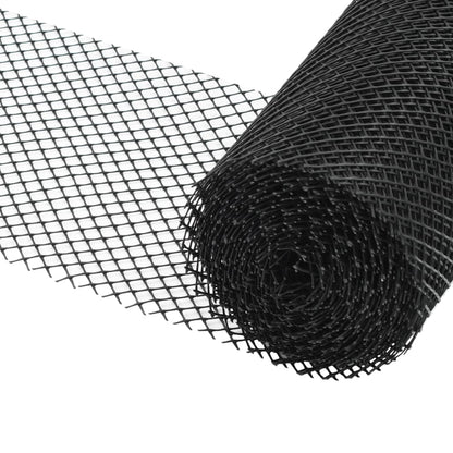 vidaXL 4 Piece Gutter Mesh with Clips HDPE 1.08 ㎡