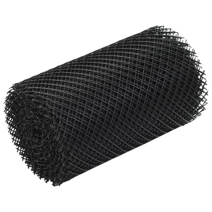 vidaXL 4 Piece Gutter Mesh with Clips HDPE 1.08 ㎡