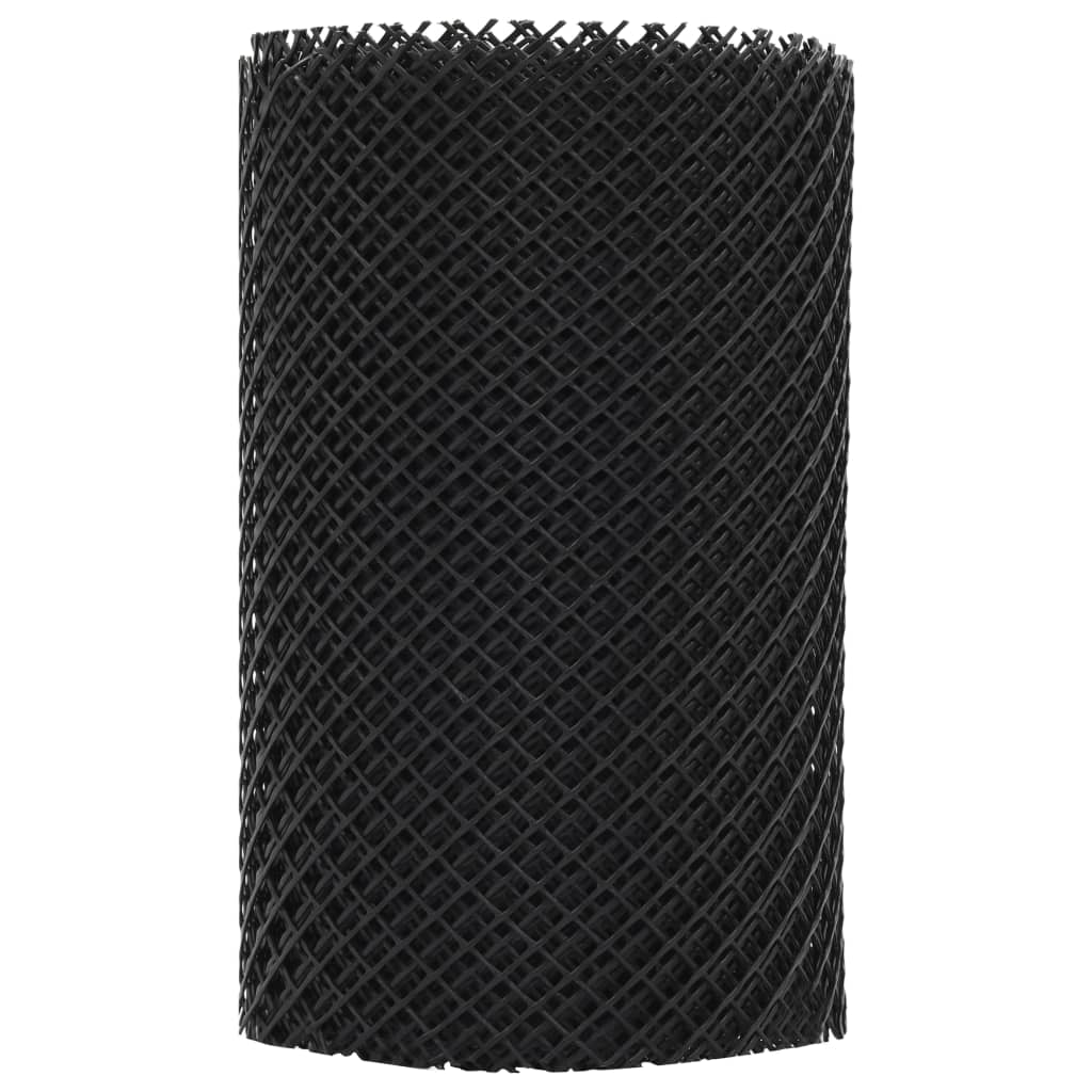 vidaXL 4 Piece Gutter Mesh with Clips HDPE 1.08 ㎡