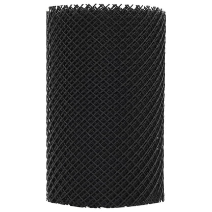 vidaXL 4 Piece Gutter Mesh with Clips HDPE 1.08 ㎡