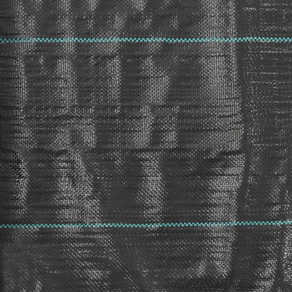 vidaXL Weed & Root Control Mat PP 1x50 m Black