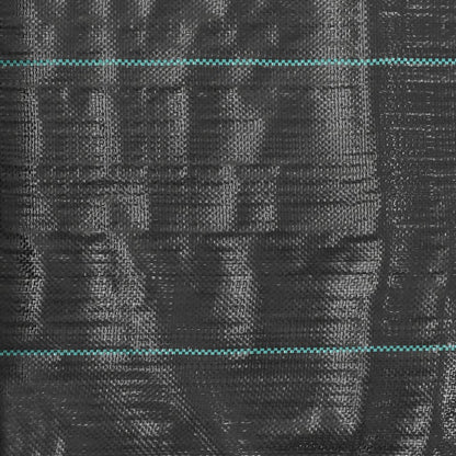 vidaXL Weed & Root Control Mat PP 1x50 m Black