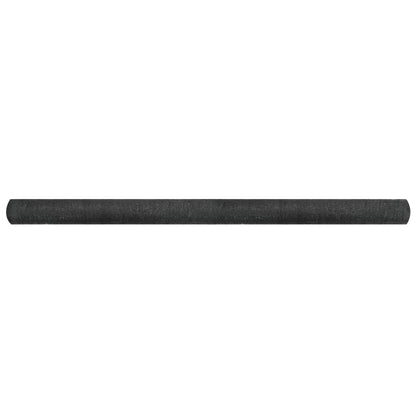 vidaXL Privacy Net HDPE 2x25 m Black