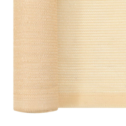 vidaXL Privacy Net HDPE 2x10 m Beige
