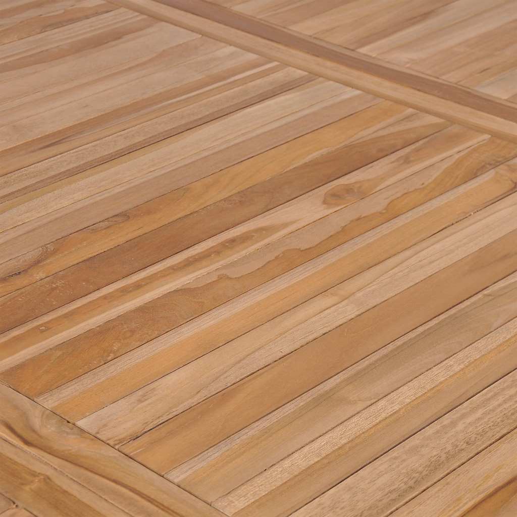 vidaXL Garden Table 200x100x77 cm Solid Teak Wood