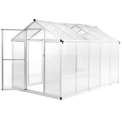 vidaXL Greenhouse Aluminium 302x190x195 cm 11,19 m³