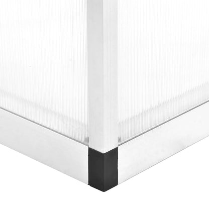 vidaXL Greenhouse Aluminium 302x190x195 cm 11.19 m³