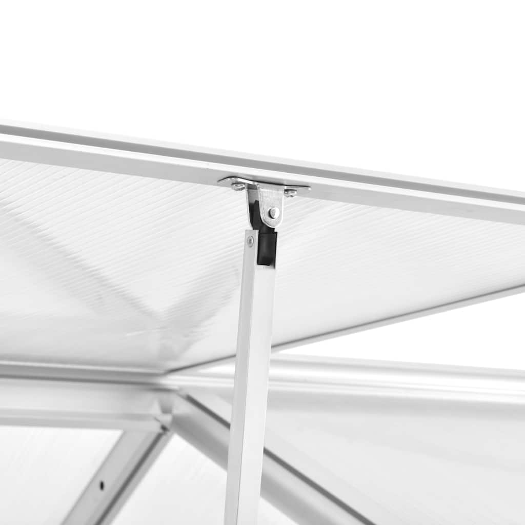 vidaXL Greenhouse Aluminium 362x190x195 cm 13,41 m³