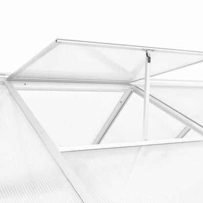 vidaXL Greenhouse Aluminium 421x190x195 cm 15.6 m³