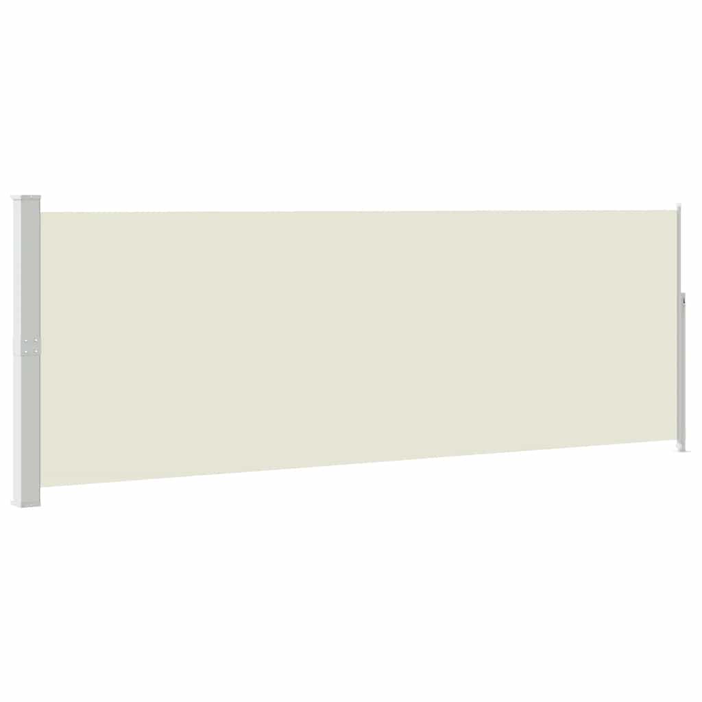 vidaXL Retractable Side Awning 160 x 514 cm Cream