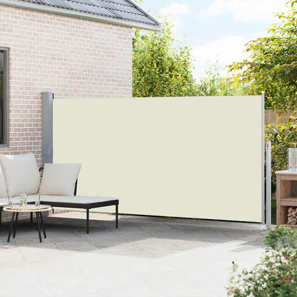 vidaXL Retractable Side Awning 160 x 514 cm Cream
