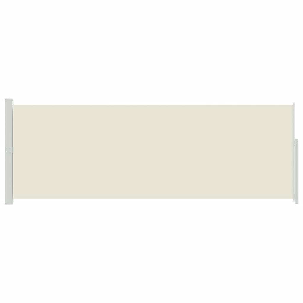 vidaXL Retractable Side Awning 160 x 514 cm Cream