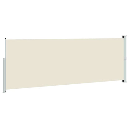 vidaXL Retractable Side Awning 160 x 500 cm Cream