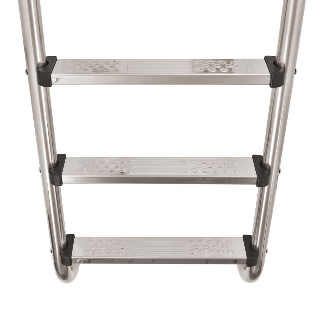 vidaXL Pool Ladder 3 Steps Stainless Steel 304 120 cm