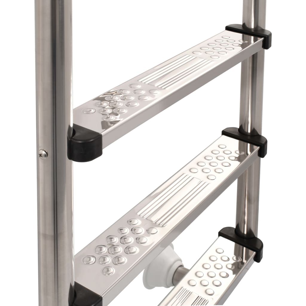 vidaXL Pool Ladder 3 Steps Stainless Steel 304 120 cm