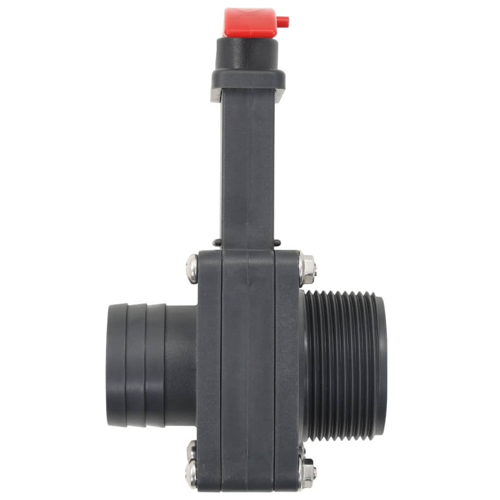 vidaXL Pool Gate Valve 2 pcs 1.5"