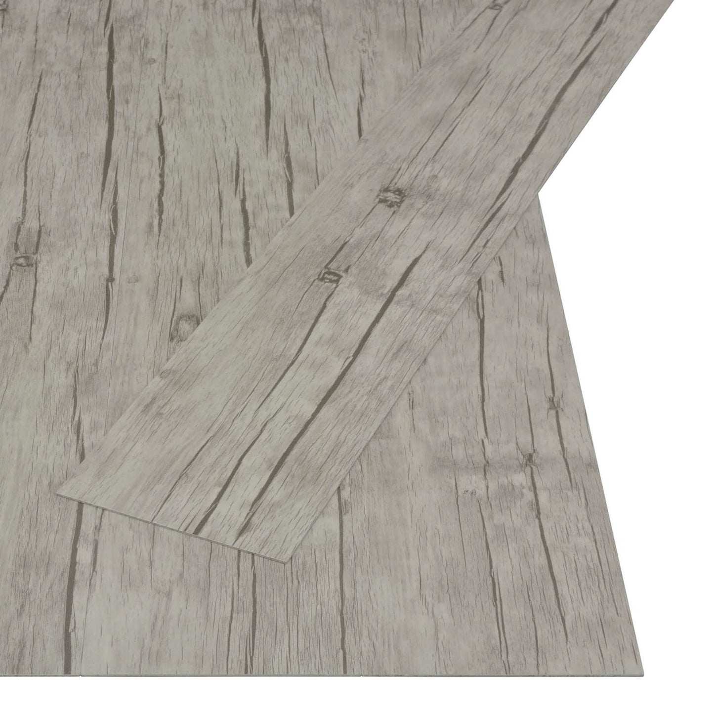 vidaXL Self-adhesive Flooring Plank 32 pcs Washed Oak 4.46 m² PVC