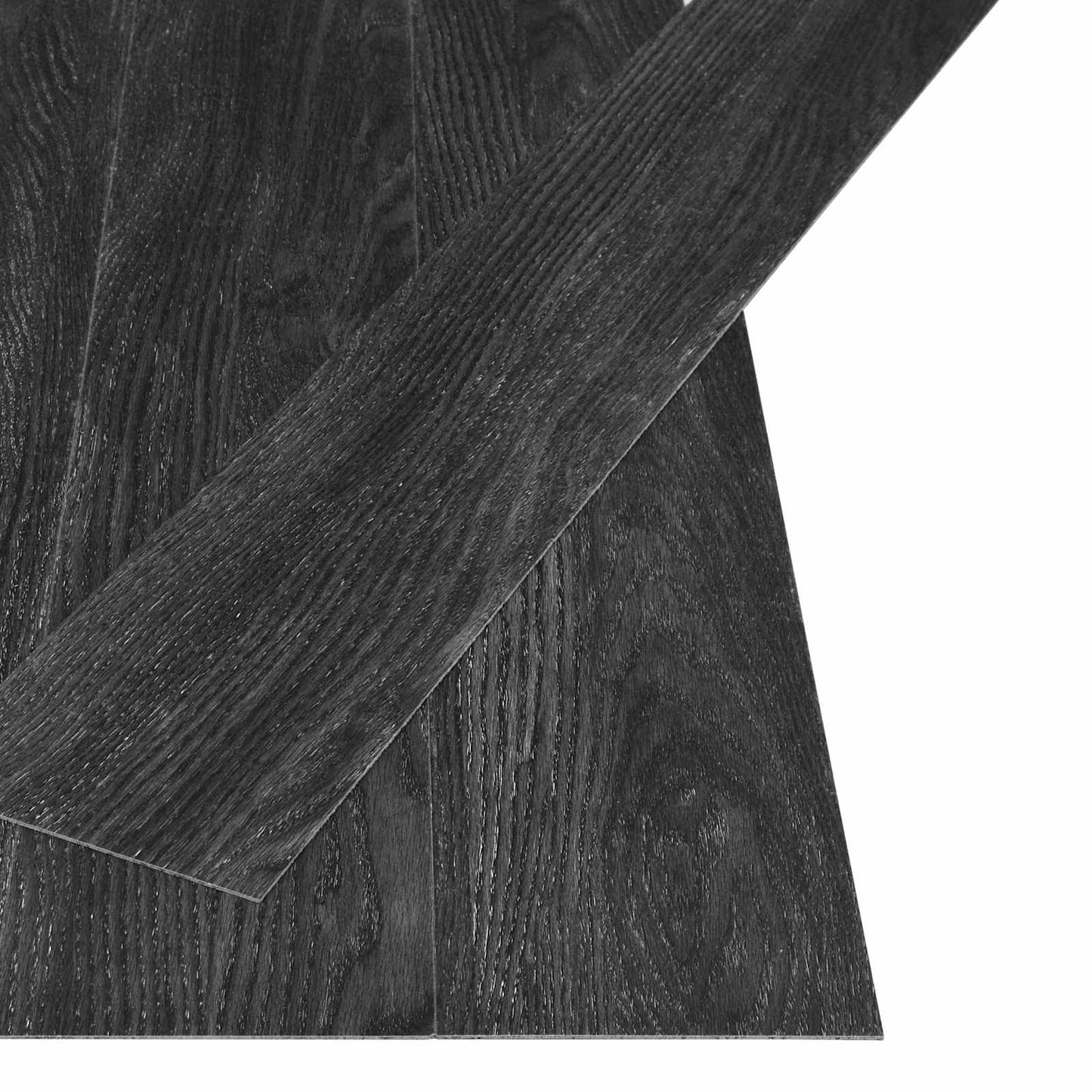 vidaXL Self-adhesive Flooring Plank 32 pcs Anthracite 4.46 m² PVC