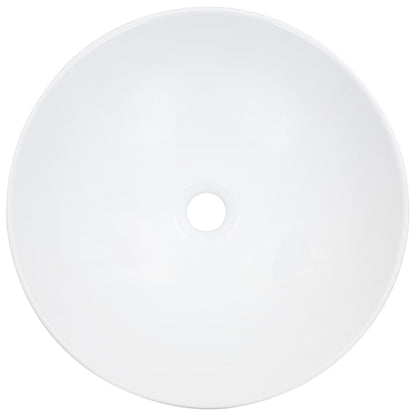 vidaXL Wash Basin 41x12.5 cm Ceramic White